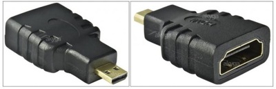 Adapter Micro HDMI - HDMI MicroHDMI na HDMI