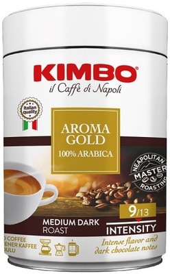 Kawa mielona KIMBO AROMA GOLD 250g puszka