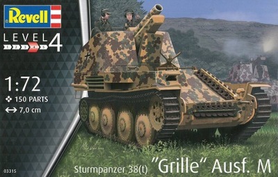 Revell 03315 Sturmpanzer 38(t) "Grille" Ausf. M model plastikowy