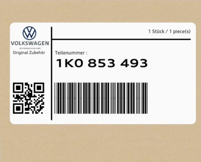 Адаптер 1k0853493 vw scirocco golf фото №1