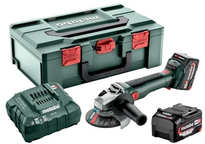 Szlifierka kątowa Metabo W18 LT BL 11-125 2 X 4 Ah