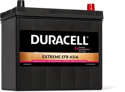 Duracell EXTREME DE55 EFB 12V 55Ah 460A ASIA