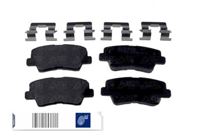 Blue print тормозные колодки тормозные задняя hyundai accent iv фото №1