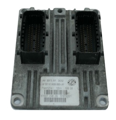 Блок управления fiat punto iaw5sf.3.m1 51819351 d032 фото №1