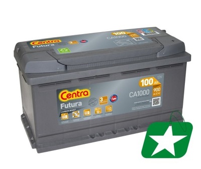 CENTRA FUTURA CA1000 100AH 900A P+