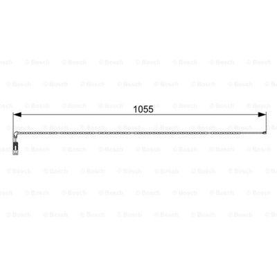 JOINT OSTRZEGAWCZY, ZUZYCIE OKLADZIN BRAKE BOSCH 1 987 473 001  