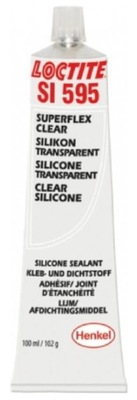 Loctite SI 595 RTV CL 100 ml transparentny silikon acetoksy
