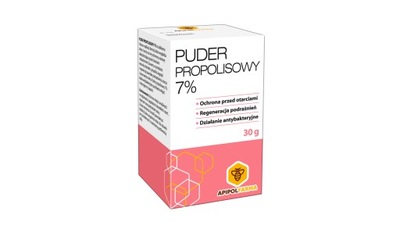 Puder propolisowy 7% otarcia i podrażnienia 30g