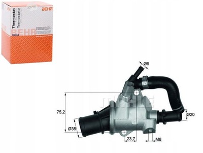 MAHLE TI 145 88 TERMOSTAT, MATERIAL DE REFRIGERACIÓN FIAT A  