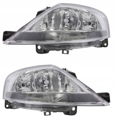 REJILLAS FAROS PARTE DELANTERA CITROEN C3 2002-2010 JUEGO IZQUIERDA Y DERECHA DIRECCIÓN  