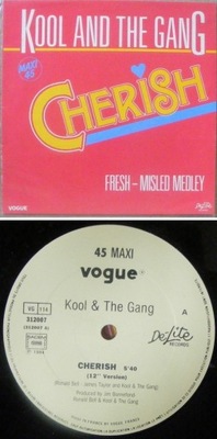 Kool & The Gang Cherish 12''