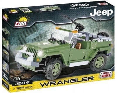 KLOCKI COBI Small Army Jeep Wrangler 24260