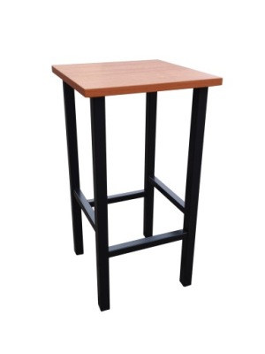 Taboret 58cm KLASYK CZARNY Stół Taborety 5-KOLORÓW