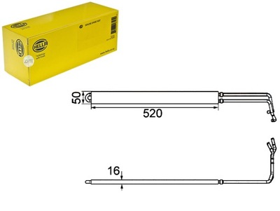 РАДИАТОР МАСЛА HELLA 13286331 951247 S8562