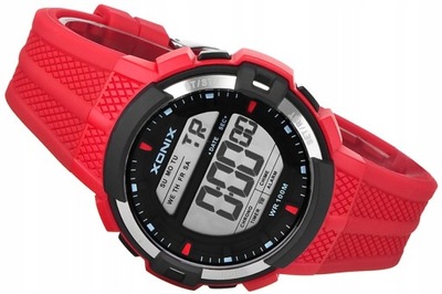 Sportowy Zegarek Z Wyświetlaczem LCD - Męski XONIX