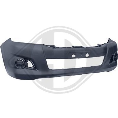 Бампер do toyota hilux 12- фото №1