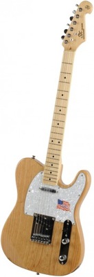 Gitara elektryczna SX STL/ASH/NA telacaster jesion