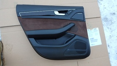 Audi a8 d4 обшивка дверь левый задняя задний фото №1