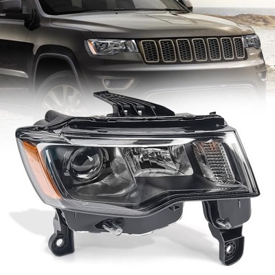 JEEP GRAND CHEROKEE WK2 USA 2017 17- LAMP LAMP FRONT BLACK RIGHT  