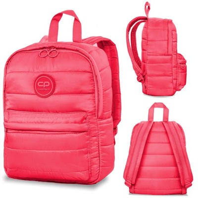 Różowy plecak dziewczęcy Coolpack funkcjonalny
