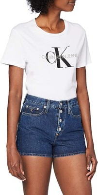 Spodenki Calvin Klein szorty z wysokim stanem XXS