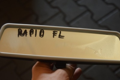 Skoda rapid fl sb дзеркало заднього виду фото №1