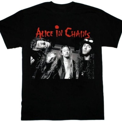 Alice In Chains Band Concert Men's Rock T-Shirt