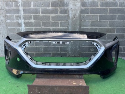 Hyundai ioniq 19- рестайлинг  хром бампер передний оригинал  европа фото №1