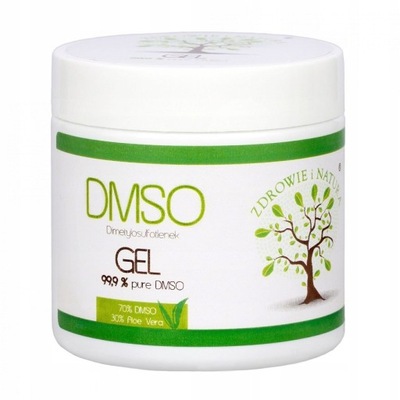 DMSO żel 99,9% + 30% Aloe Vera - NATURALNY!