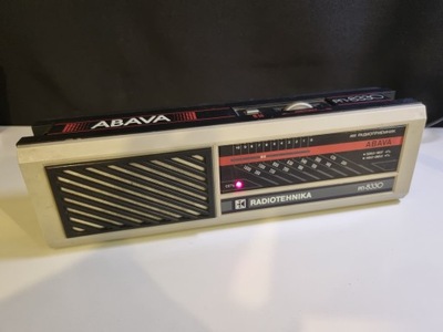 Rzadkie Retro Radio Radiotechnika RP-8330 ABAVA, 2 zakresy. 100% sprawne.