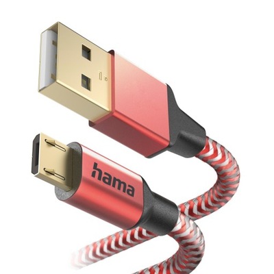 Hama KABEL Micro USB na USB ładujący 1,5 m