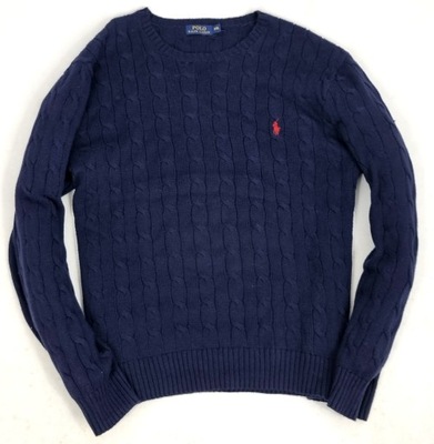 Ralph Lauren Granatowy Sweter 2XL