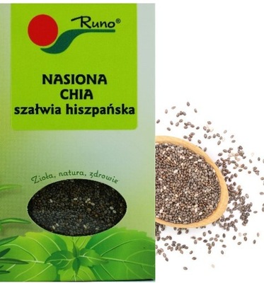 Chia Nasiona SZAŁWIA HISZPAŃSKA 100g RUNO