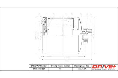 DRIVE+ FILTER FUEL IVECO DIESEL 2.3 06-11 DAI LY IV  