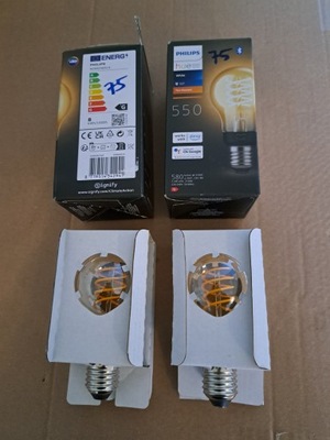 Philips Żarówka Hue White Filament A60 E27 BT