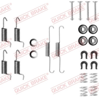 АКСЕСУАР КОЛОДОК ТОРМОЗНЫХ QUICK BRAKE 105-0788