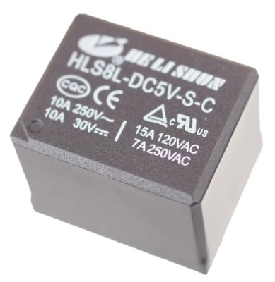 Przekaźnik 5V HLS8L-DC5V-S-C 5 pin