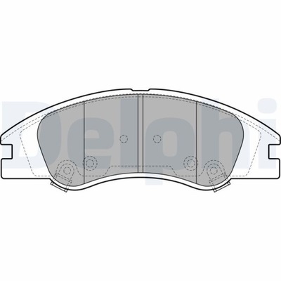 КОЛОДКИ ТОРМОЗНЫЕ KIA CERATO I 1.6 04-09