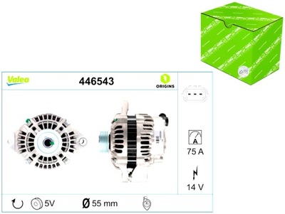 ALTERNADOR - ORIGIN VALEO  