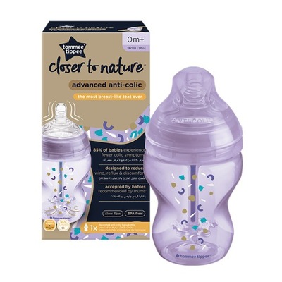 TOMMEE TIPPEE_Closer To Nature Advanced Anti-Colic Butelka antykolkowa 260m