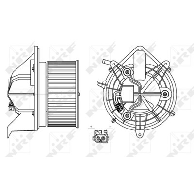 VENTILADOR INTERIOR MINI R56 CLUBVAN R55 COUNTRYMAN R60 CUPÉ R58 R61 R59  