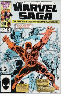 Marvel Saga Komiks 13/1986 j.ang Daredevil