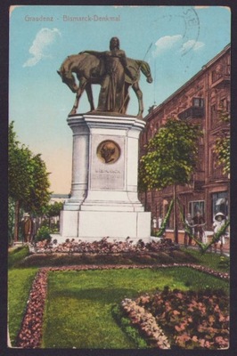 Grudziądz - Graudenz Bismarck Denkmal 1914 r