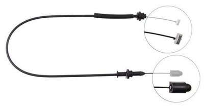 Трос газа dacia logan 04- фото №1