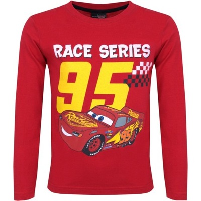 Bluzka Auta Race 95 czerwona 98