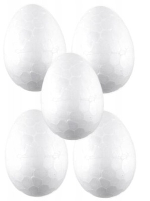 JAJKO JAJKA JAJA STYROPIANOWE 4 CM 5 SZT