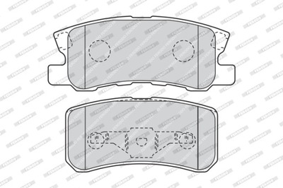 TRINKELĖS STABDŽIŲ GAL. FERODO FDB1604 