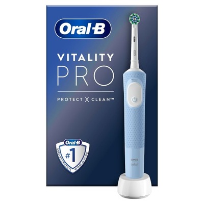 Oral-B Vitality Pro niebieska szczoteczka elektryczna BRAK KOŃCÓWKI