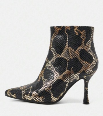 SHEIN BOTKI DAMSKIE NA ZAMEK Z OBCASEM 38 ŁSK