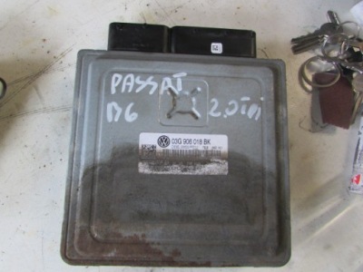 Блок керування, бортовий комп'ютер vw passat b6 2,0 tdi фото №1
